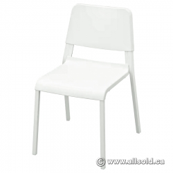 Ikea Teodores White Stacking Chair